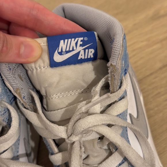 Jordan 1 Retro High Hyper Royal Smoke Grey  size - Picture 7 of 9